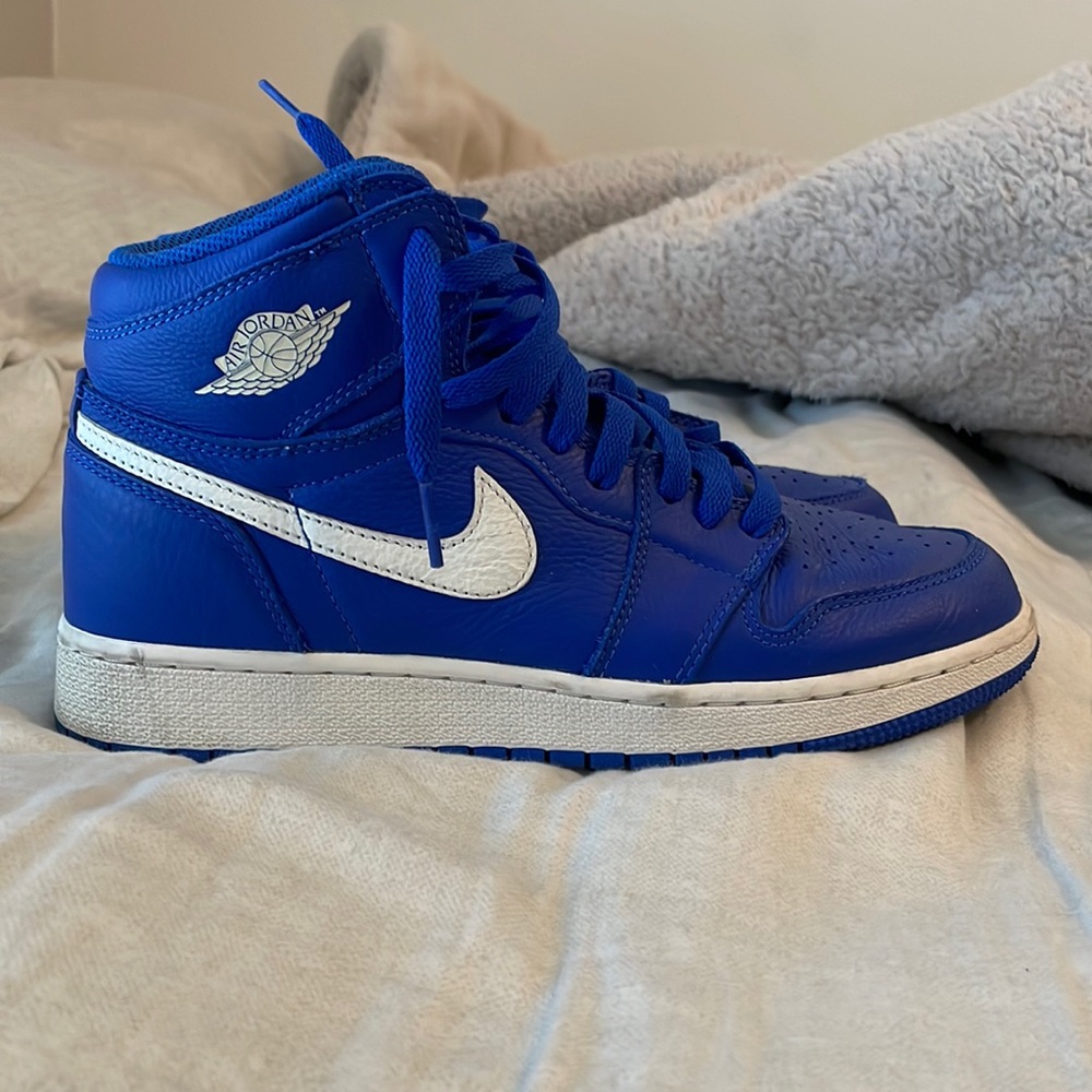 BLUE JORDAN ONES